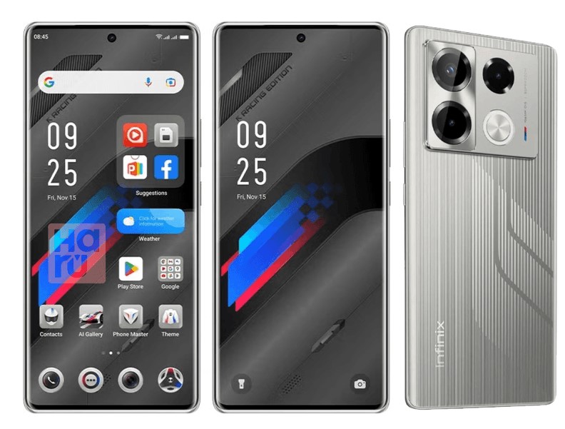 Celular Infinix NOTE 40 Negro 256GB |8GB RAM|Cámara posterior 108MP|Cámara frontal 32MP|Pantalla 6.78"|Helio G99 Ultimate